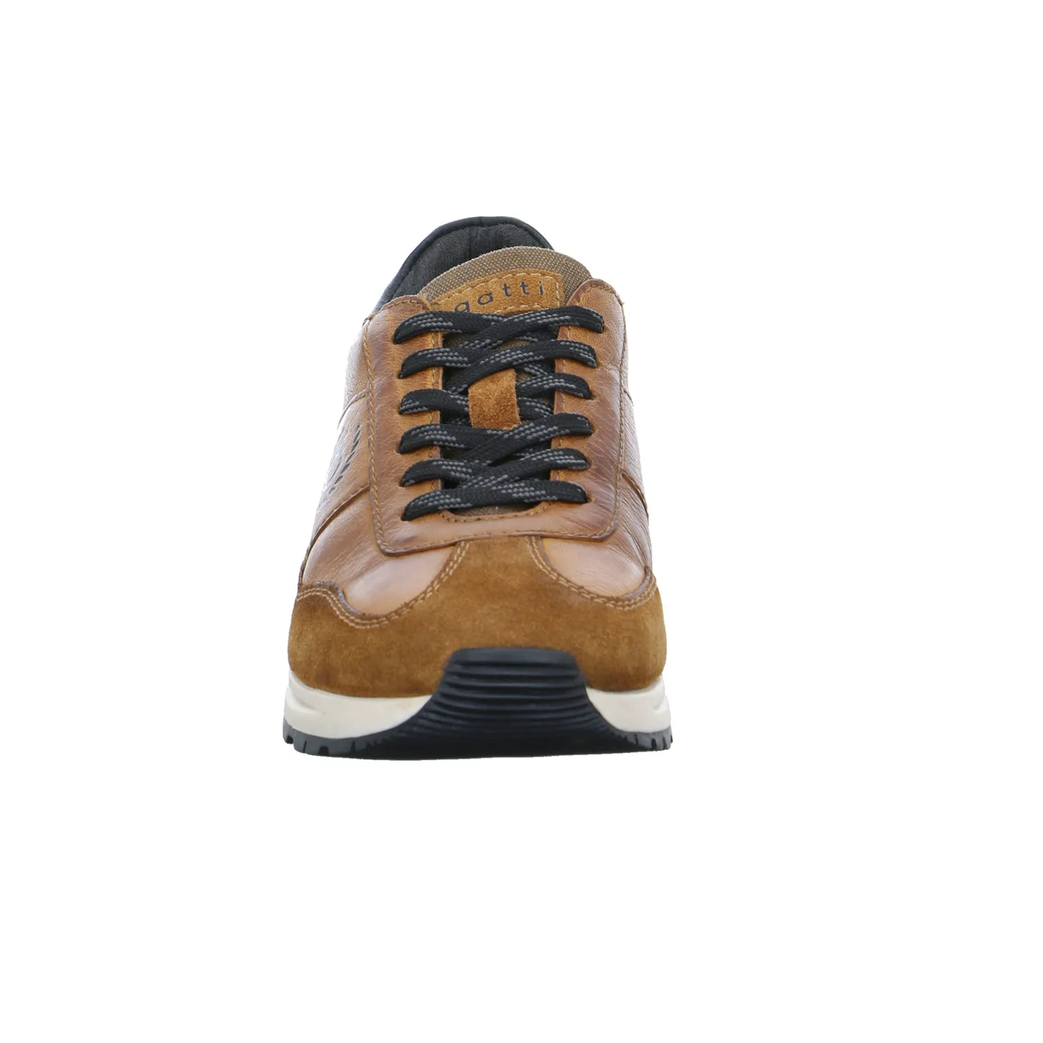 BUGATTI SHOES Halbschuhe Sneaker Cognac Leder