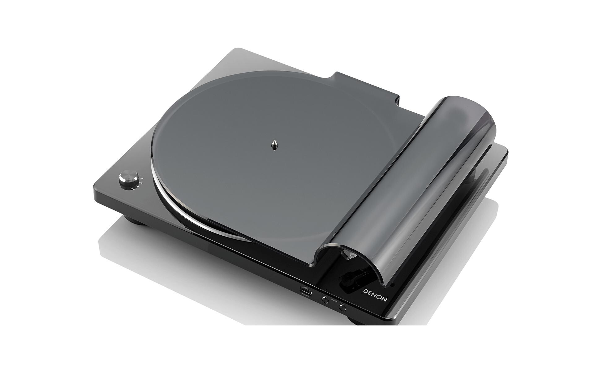 Plattenspieler DP-450USB Schwarz<br>Hi-Fi-Plattenspieler