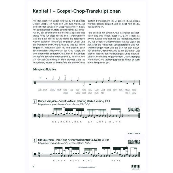 AMA Verlag Analyzing Gospel Chops