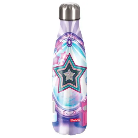 Step by Step Isolierte Edelstahl-Trinkflasche 