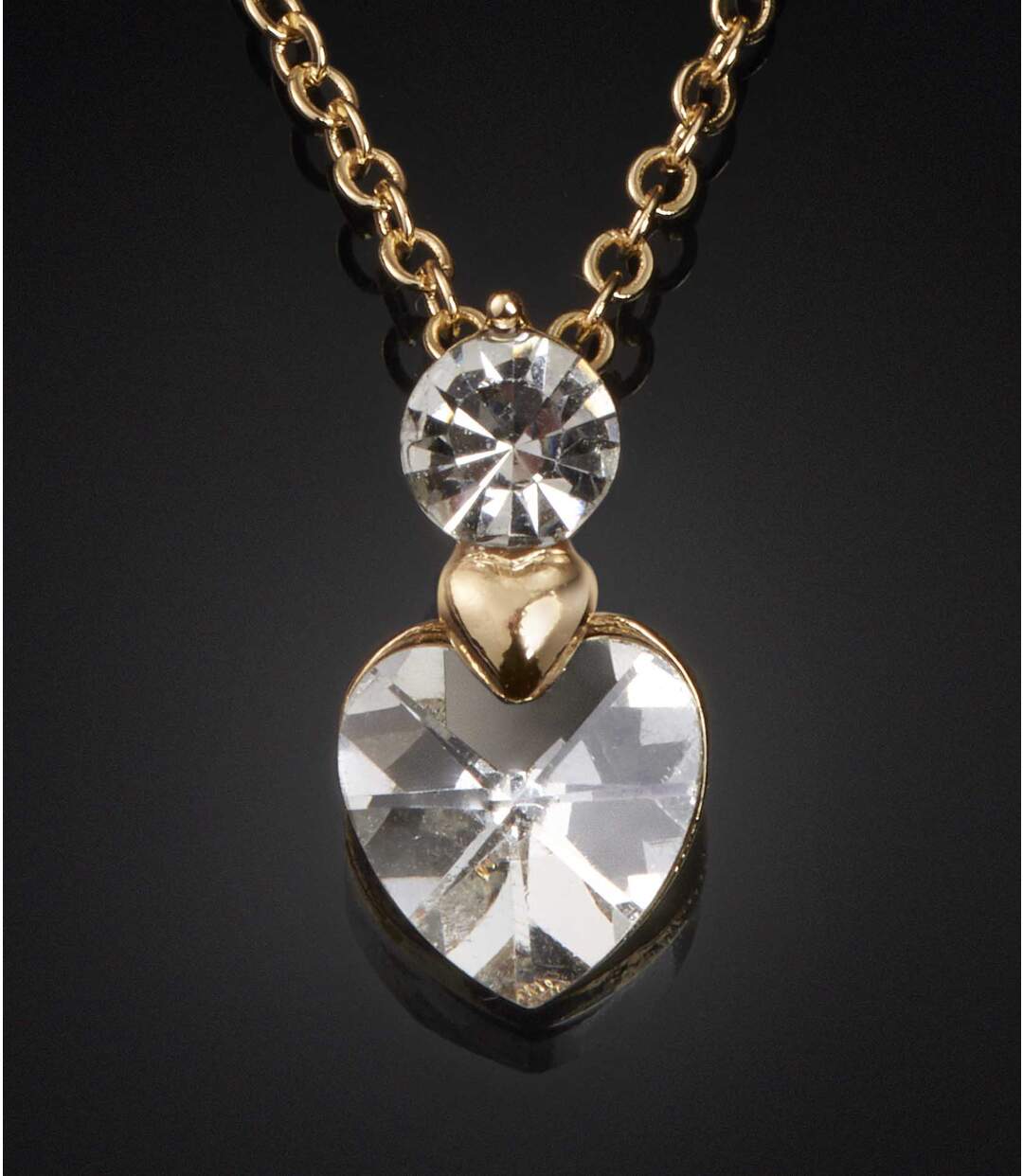 Collier Cœur de Cristal