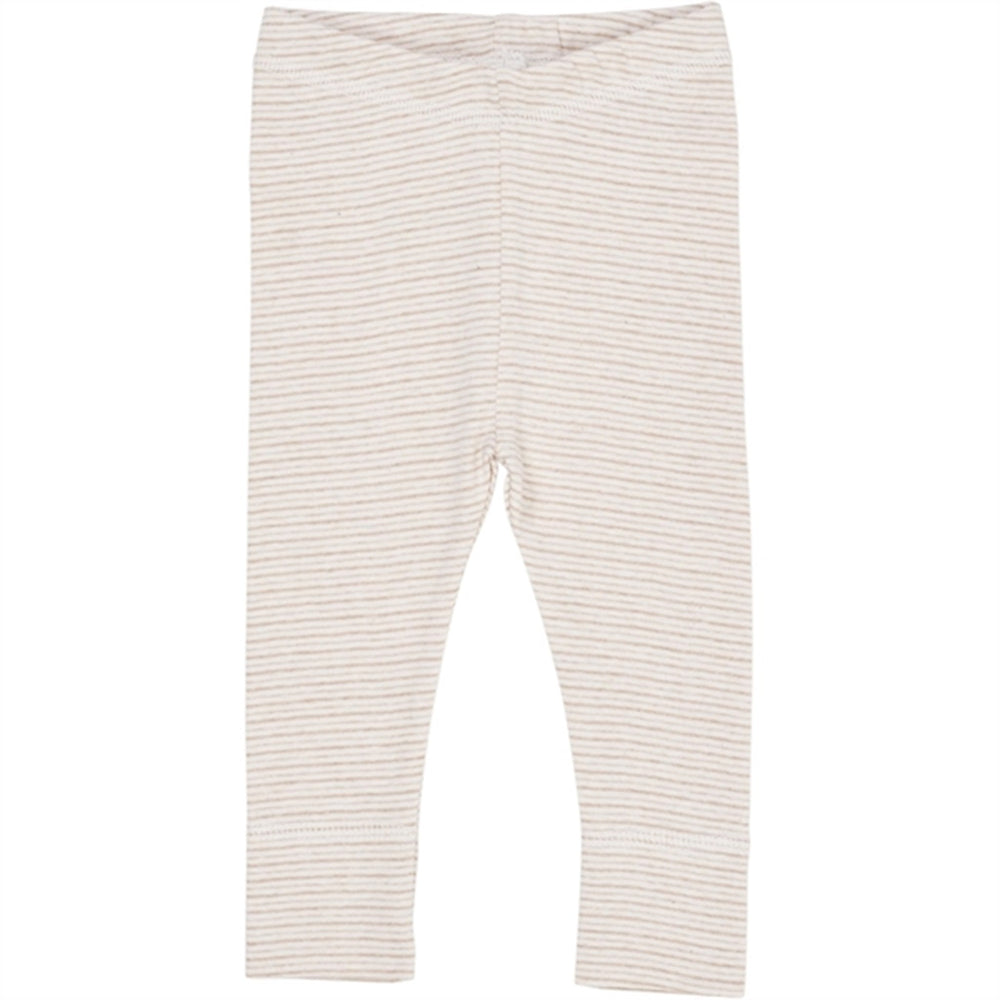 Køb Copenhagen Colors Beige Stripe Leggings