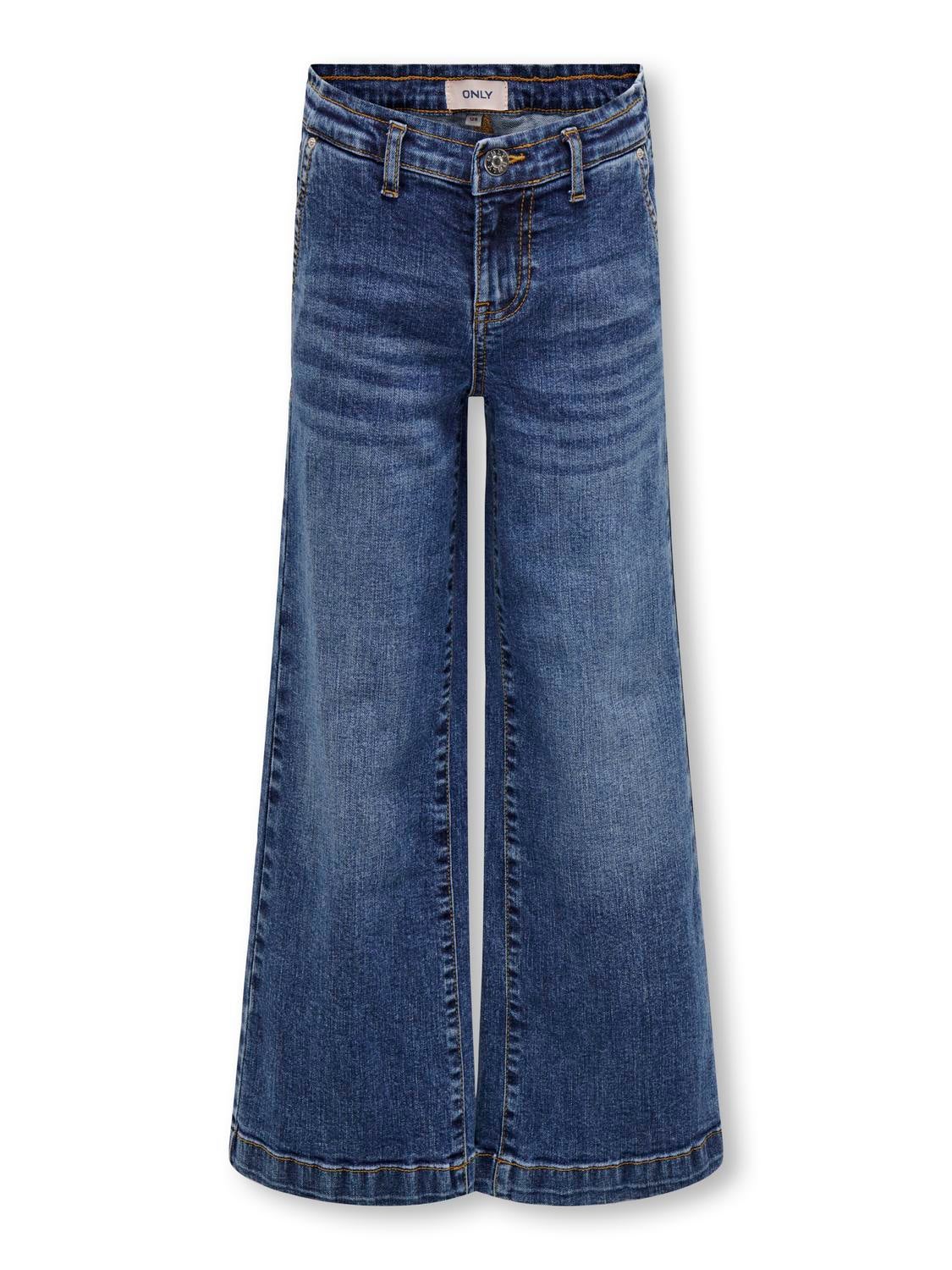 KOGNEW Weiter Beinschnitt Jeans Medium Blue Denim