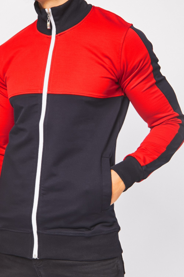 Veste zippée bicolore BRENTINY