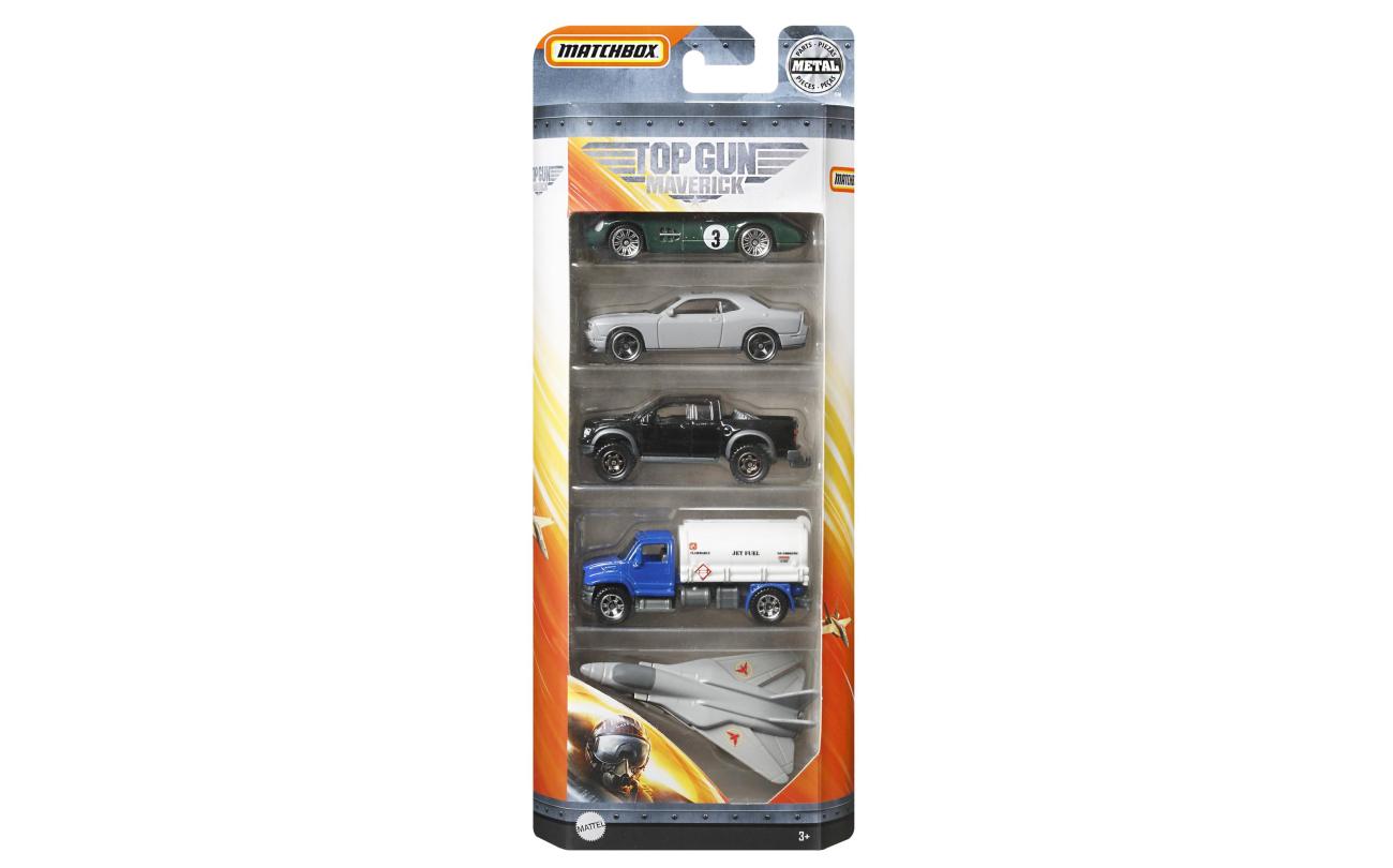 Matchbox 5-pack autootjes