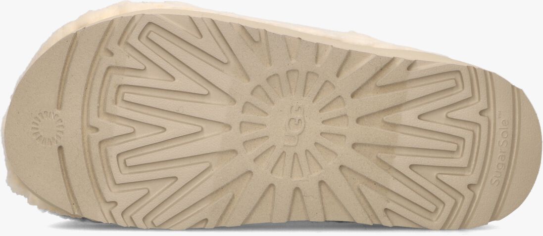 UGG witte ugg pantoffels w fuzz sugar  slide