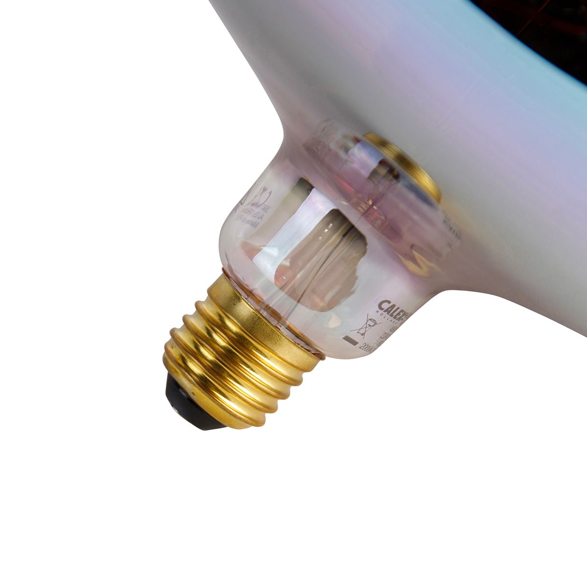 E27 dimbare LED lamp G220 regenboog 4W 40 lm 2000K