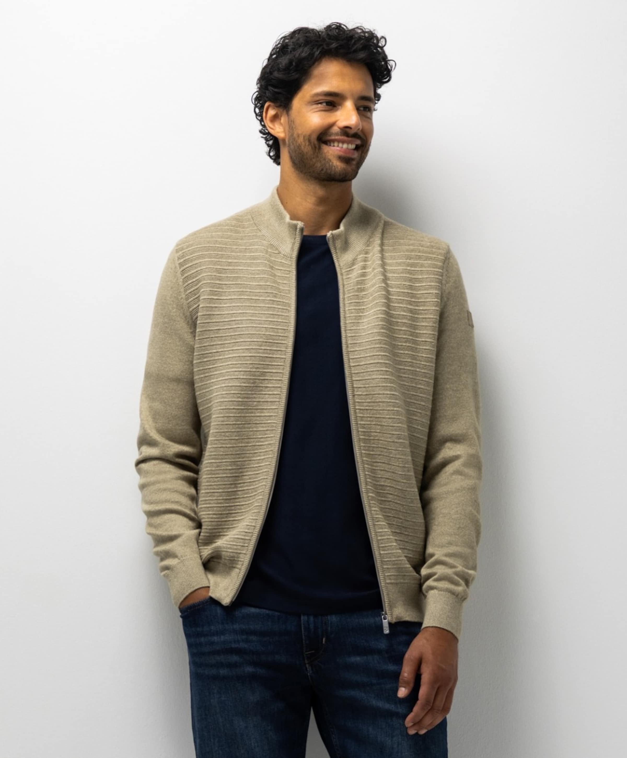 State of Art Heren vest beige