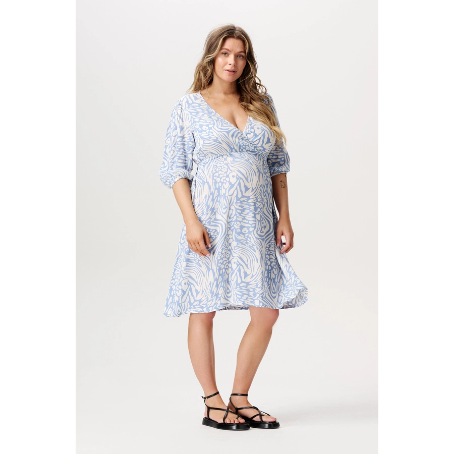 Noppies Still-Kleid Keara Cornflower
