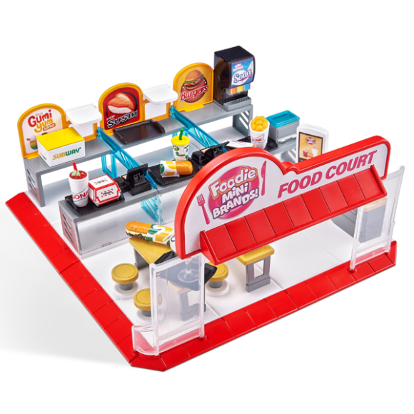 5 Surprises - Mini Food Court Playset