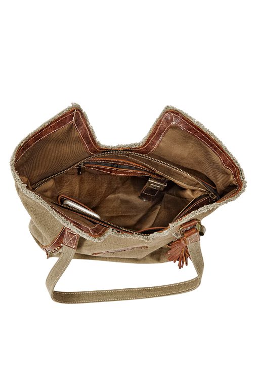 Pretty Hot & Tempting Shopper Groen