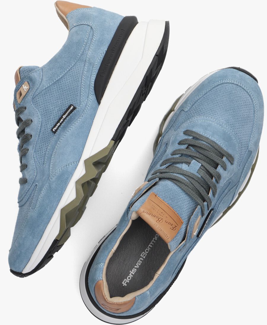 FLORIS VAN BOMMEL blauwe floris van bommel lage sneakers sfm-10136