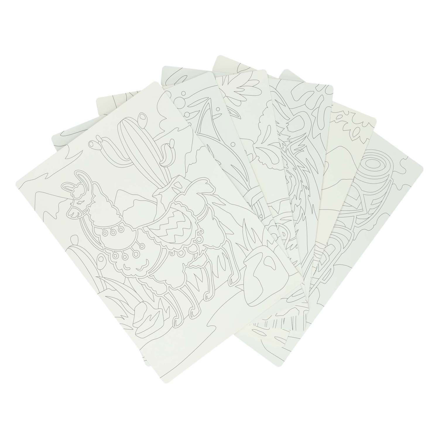 Zandkunst Knutselen Mega Pack (66 zakjes knutselzand)