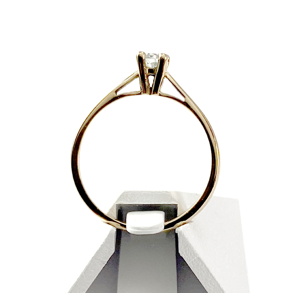 Bague d'occasion or 750 jaune diamant