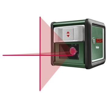 Bosch kruislijnlaser Quigo3 (incl. universele klem MM2 en adapter plaat)