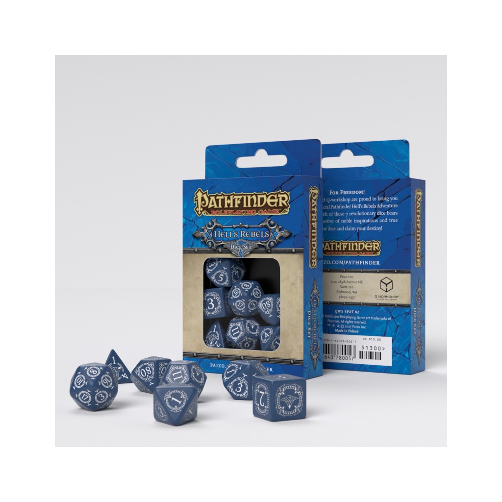 Set de Dés Pathfinder - Hell's Rebels