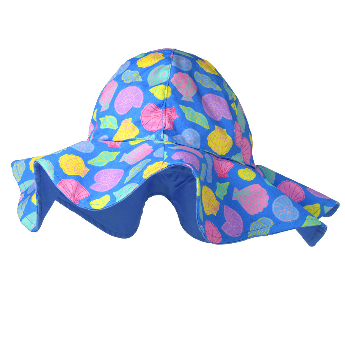 Topolino Mädchen Sonnenhut mit Allover-Print blau / bunt