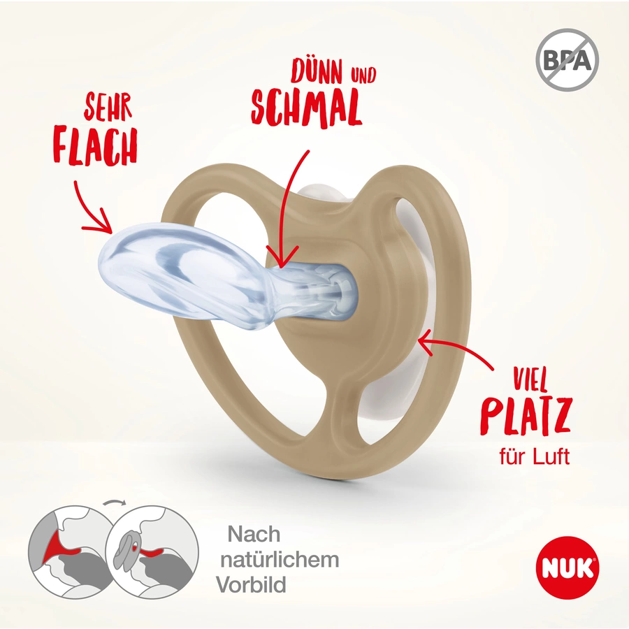 NUK Schnuller Space  Winnie The Pooh Gr.2, 4 Stück
