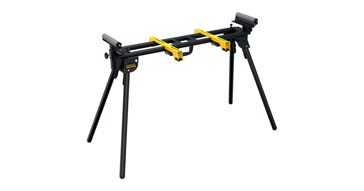 Stanley1500W 216mm Afkort- en verstekzaag met zaagtafel  (Geel/zwart)