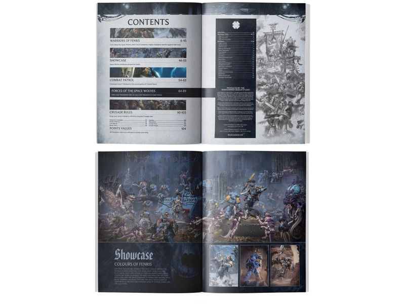 Games Workshop Buch Space Wolves (Eng) Warhammer 40.000, Codex Supplement: Space Wolves (Englisch)