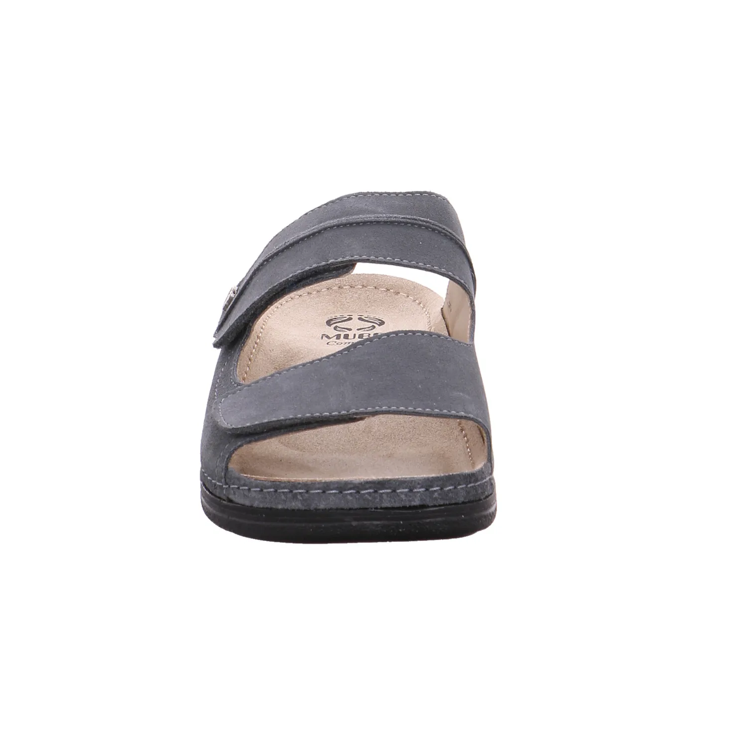 MUBB Bio-Mûles Grau Leder