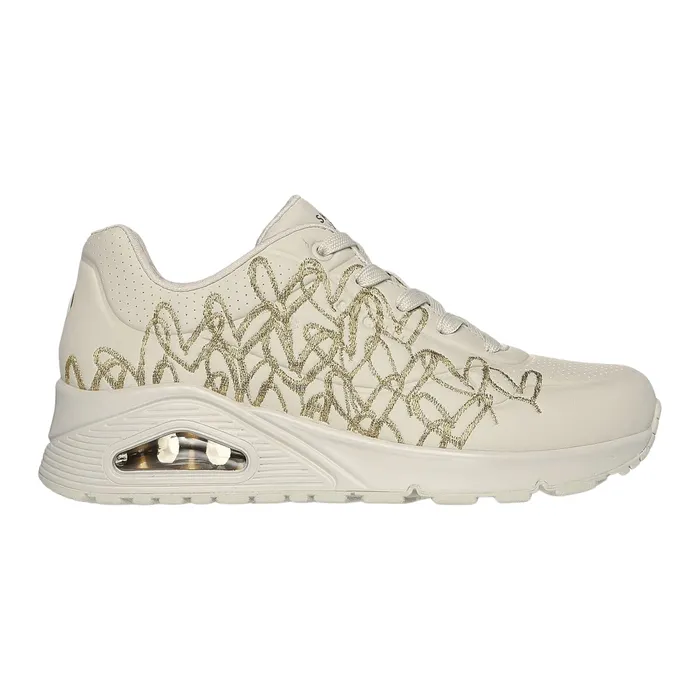 Skechers Uno - Golden Heart Sneakers Dames