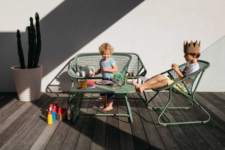 Fermob Sixties fauteuil liquorice