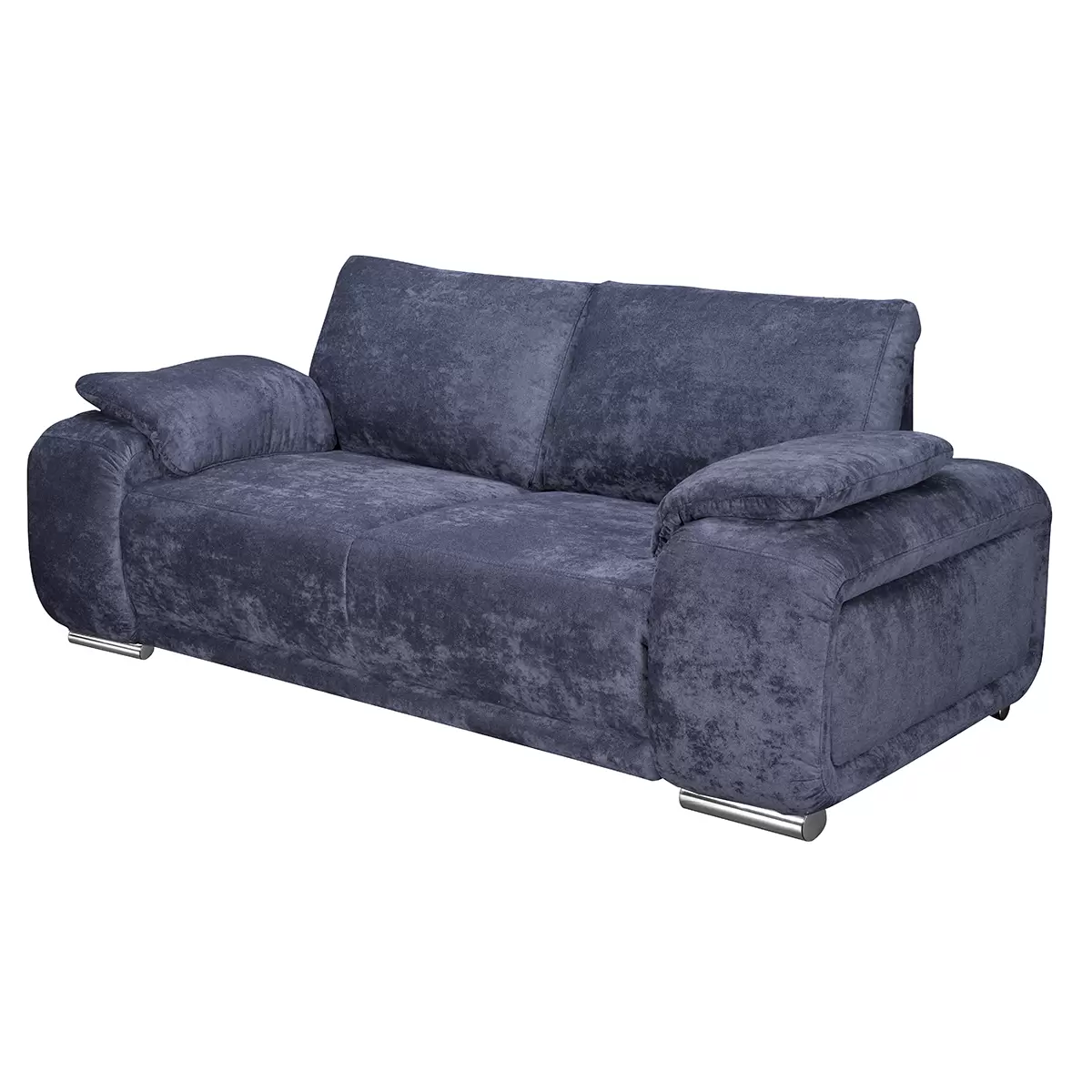 2er Sofa Parma Schwarz