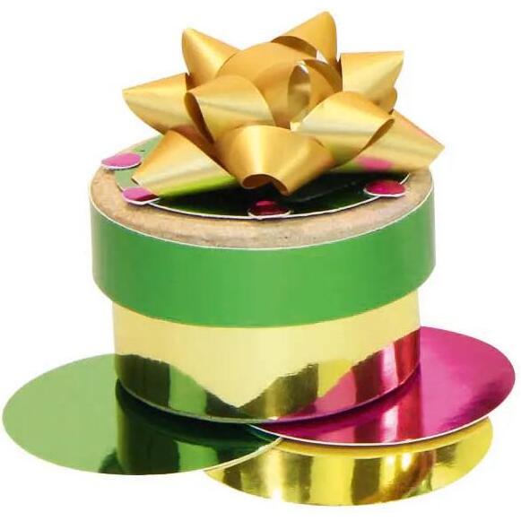 CARTON MÉTALLISÉ, Sachet de 10 feuilles 230g/m2 au format 25x35cm - Assortiment