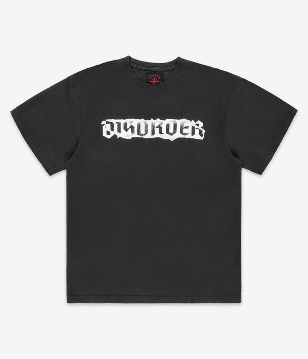 Disorder Skateboards Ripped T-Shirt (vintage black)