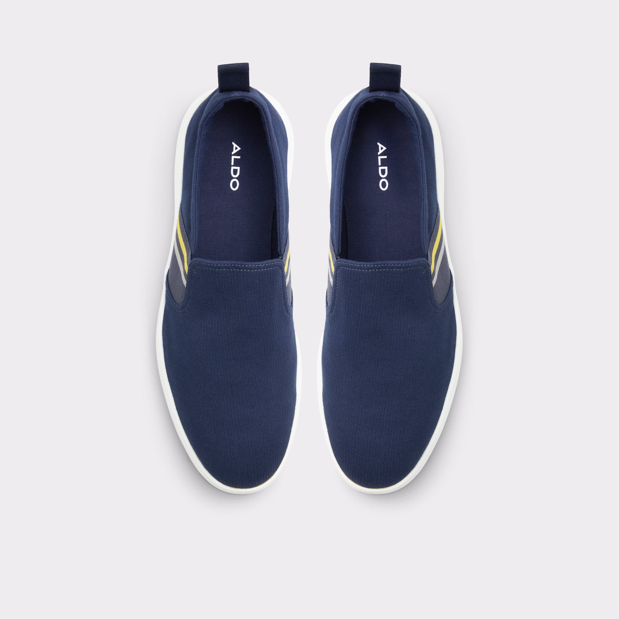Opencourt Navy Men Loafers & Slip-Ons