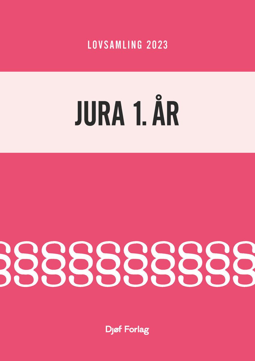 Lovsamling 2023 Jura 1. År - Jens Møller - Bog