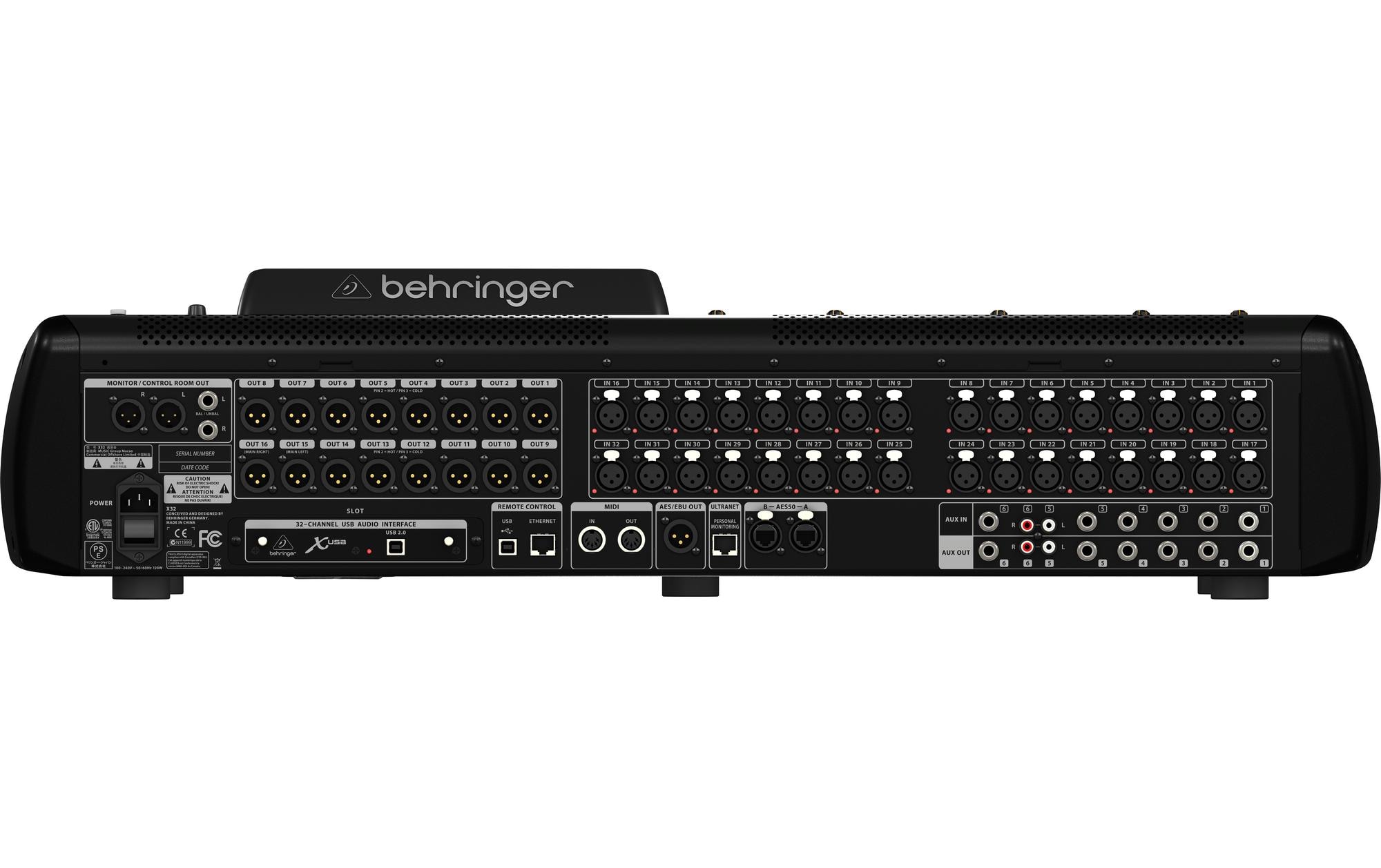 Mischpult X32<br>Digitales Mischpult