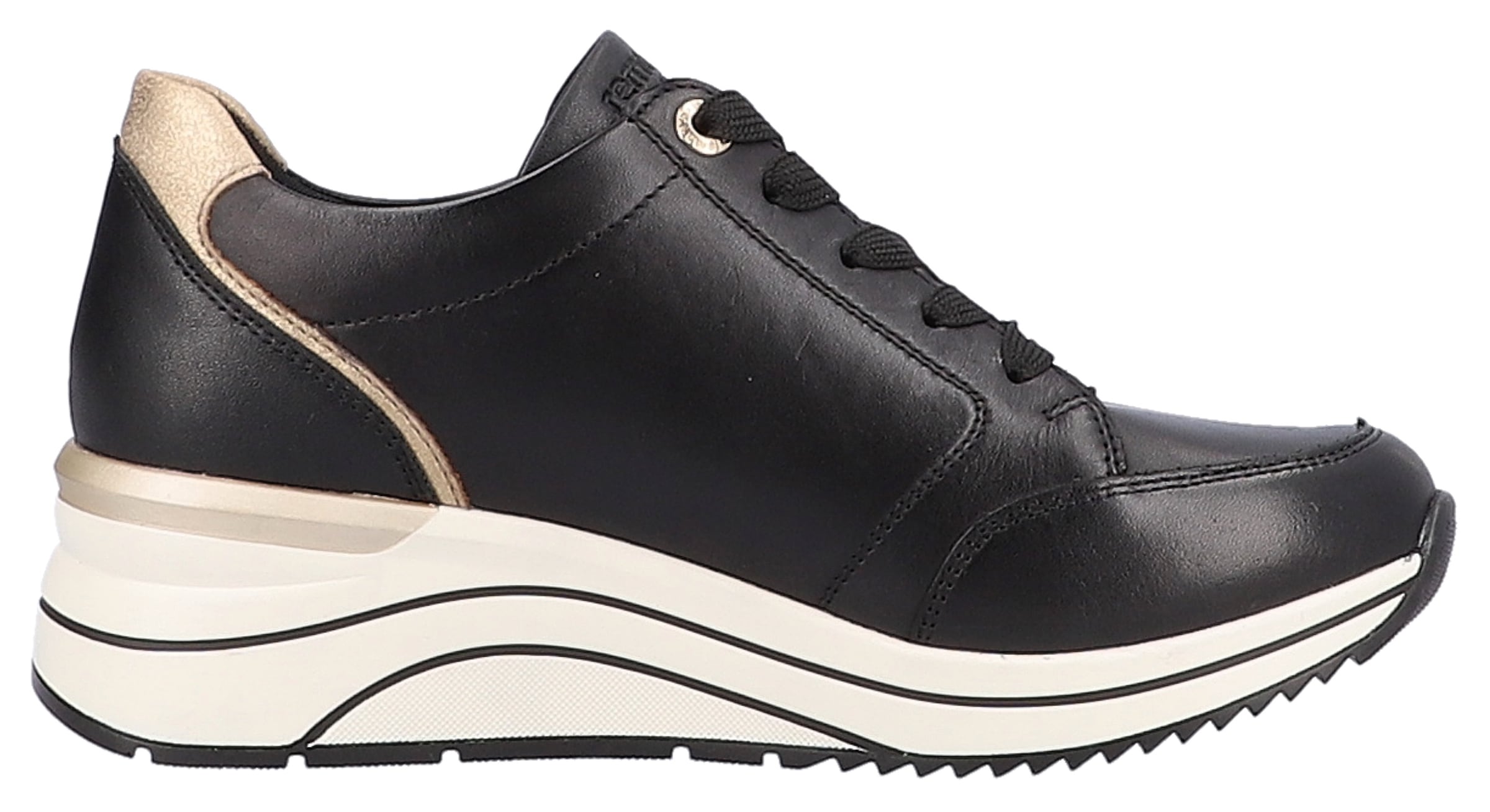 Remonte Keilsneaker  , Freizeitschuh, Halbschuh, Schnürschuh mit Rieker TEX-Membran