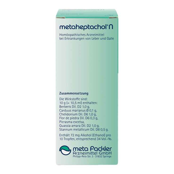 Metaheptachol N Tropfen zum Einnehmen, 50 ml