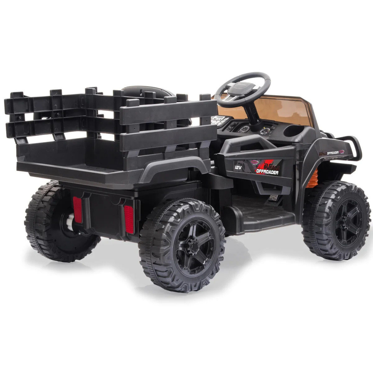 Jamara Jamara Kinderauto Ride-on Offroader Bufalo schwarz