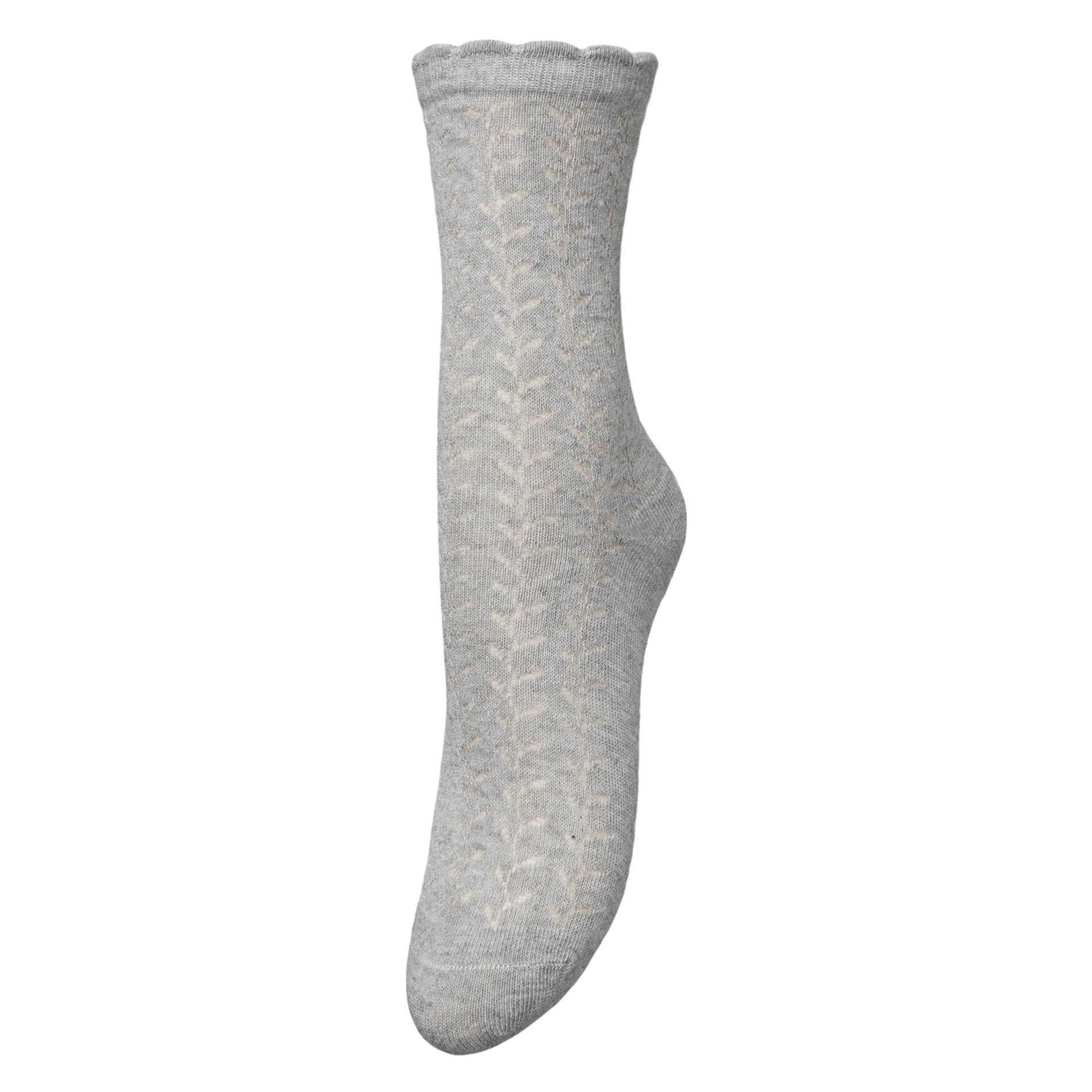 LEOFA - Chaussettes en coton mélangé | Gris