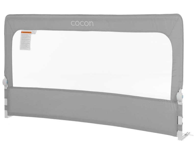 COCON Bettgitter Grau 120 x 68 cm Bettschutzgitter für Ihr Kind
