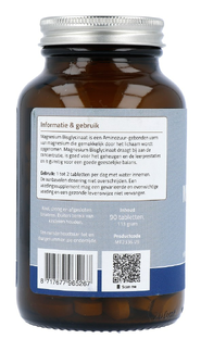 Mattisson HealthStyle Magnesium Bisglycinaat 100mg Tabletten 90TB