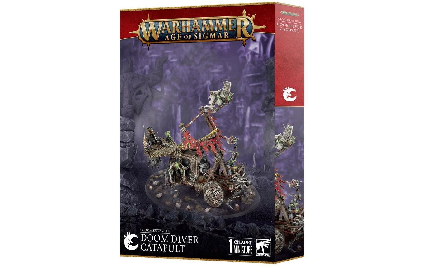 Figur Warhammer AoS Gloomspite Gitz: KamikazekatapultWarhammer Age of Sigmar, Kamikazekatapult – Bausatz