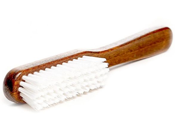 Collonil Schuhreiniger Reinigungsbürste Braun Handliche Reinigungsbürste