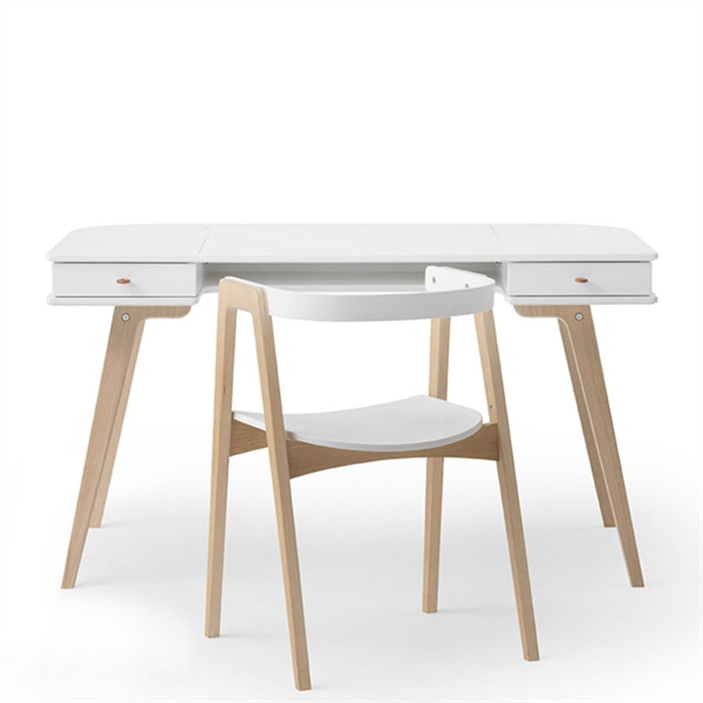 Køb Oliver Furniture Wood Skrivebord m. Armstol 66 cm
