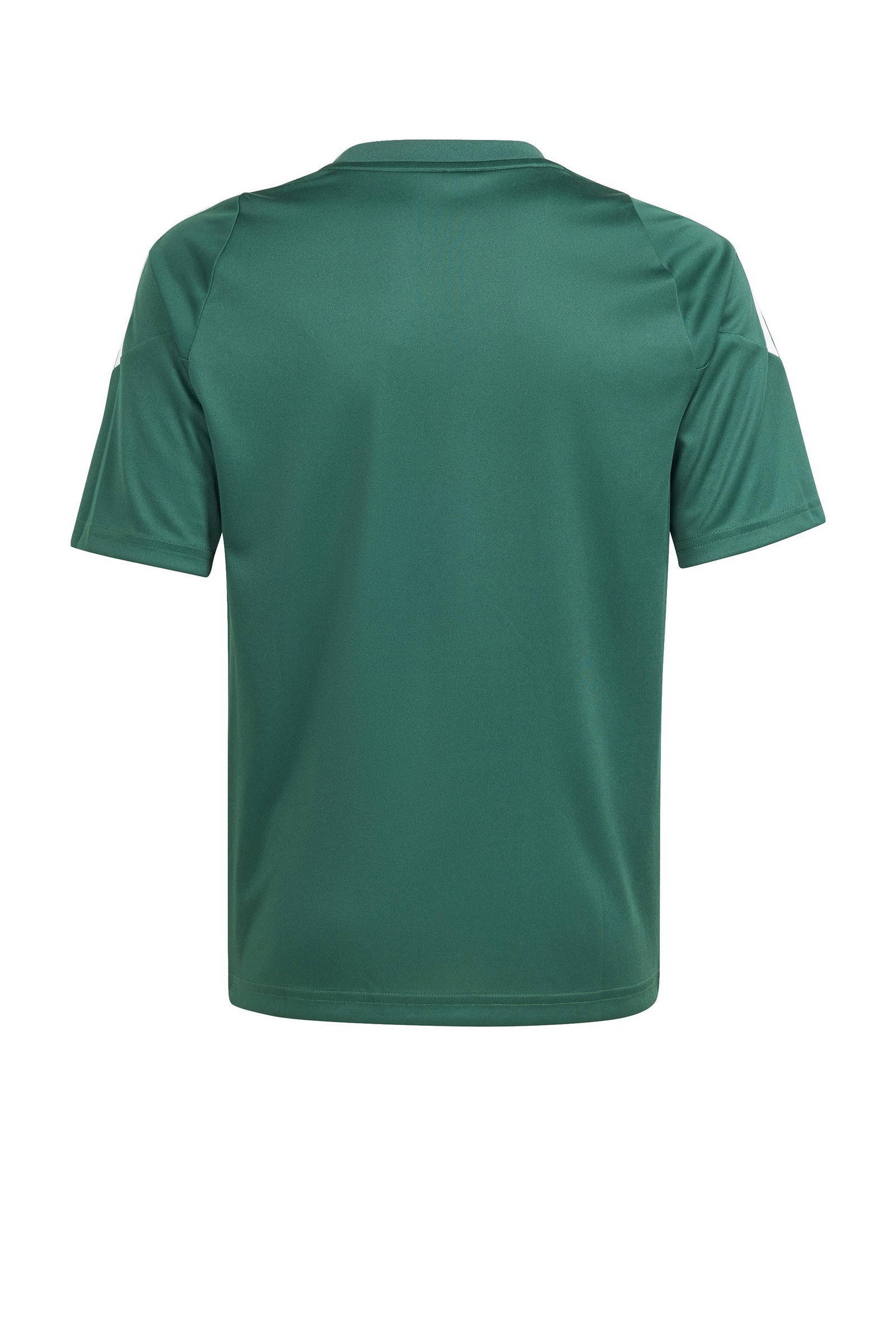 adidas Junior voetbalshirt Tiro donkergroen/wit