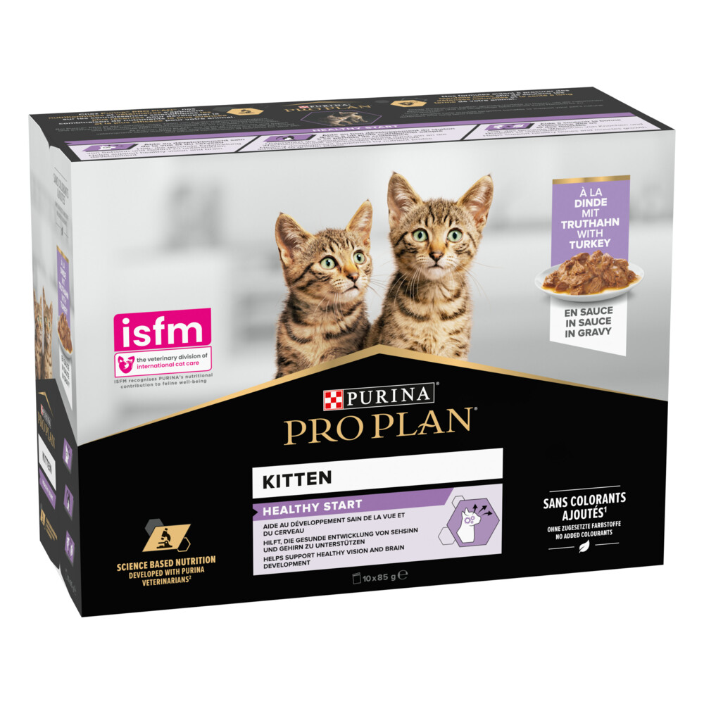 Pro Plan Junior Nutrisavour Junior Kalkoen10 x 85 gr