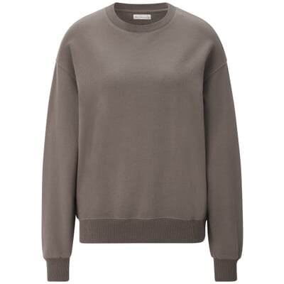 Damen-Sweatshirt, Taupe