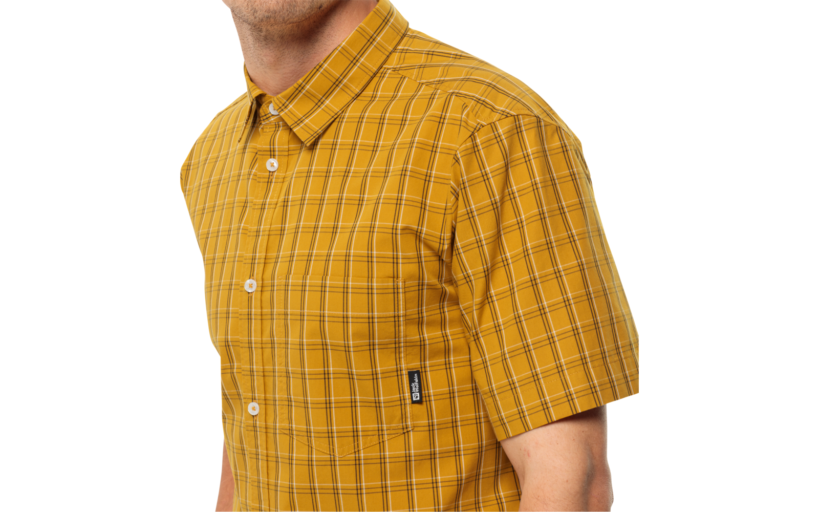 Jack Wolfskin Hot Springs Shirt Herren Kurzarmhemd