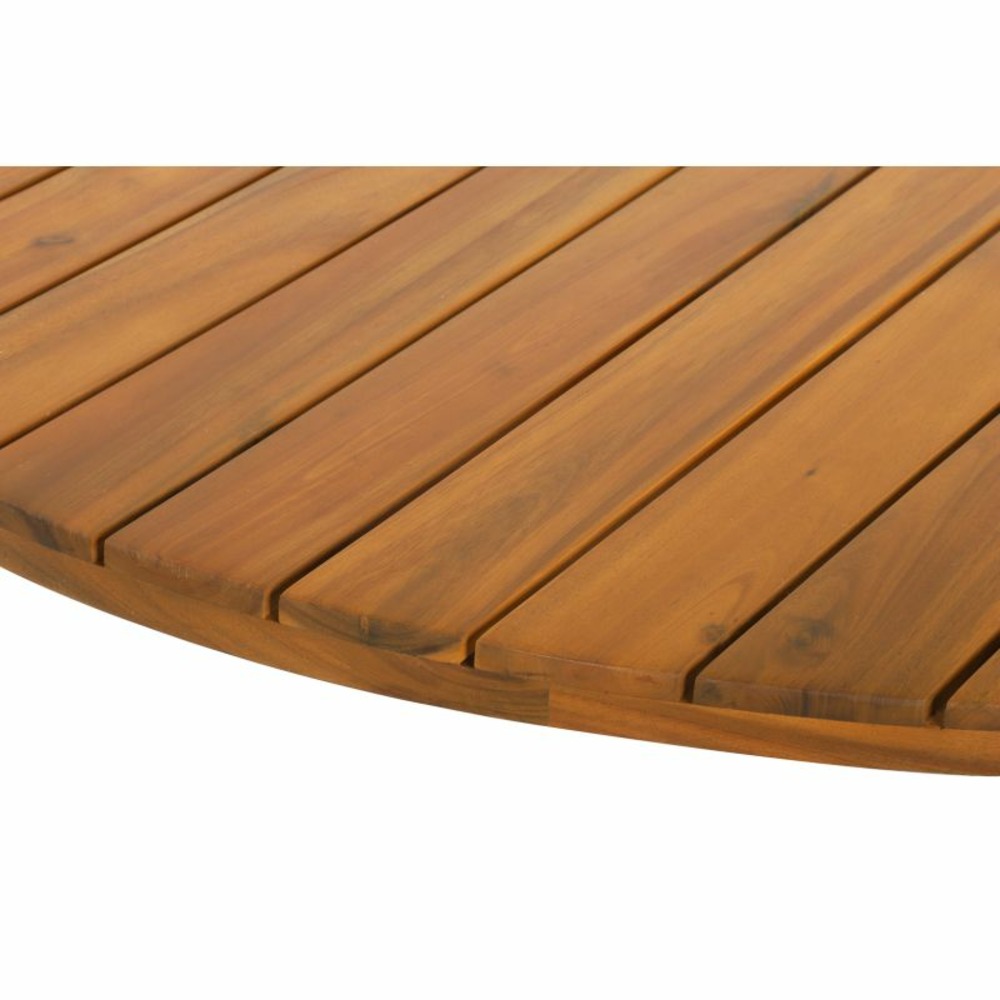 Ensemble table verone en bois d'acacia fsc et 4 chaises de jardin