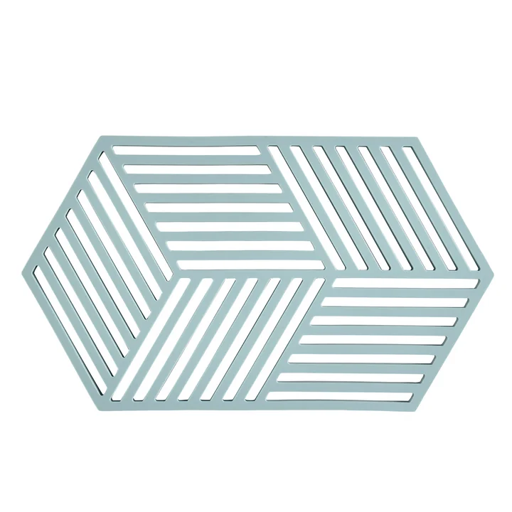 Zone Denmark - Hexagon Untersetzer large, fog blue
