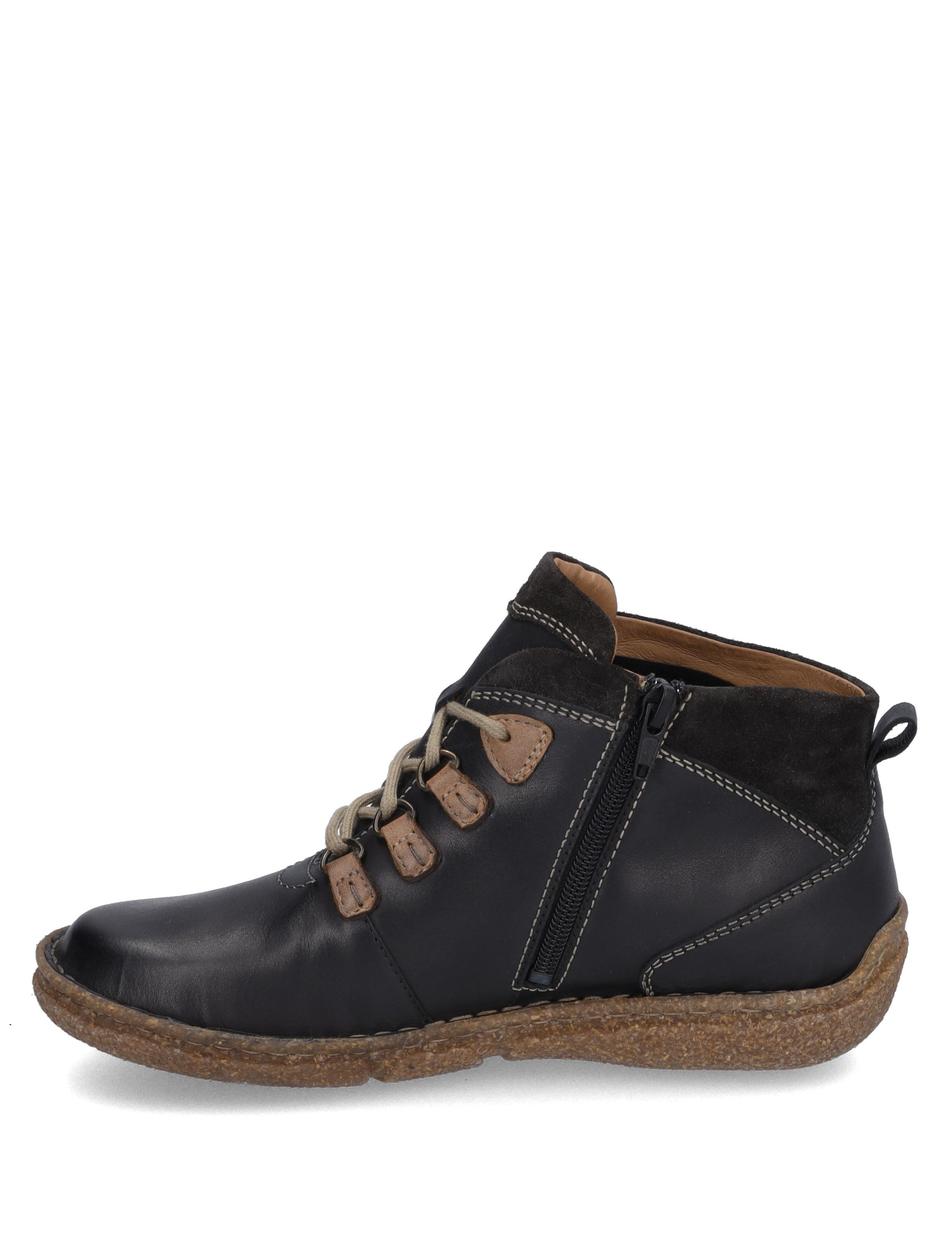 Stiefelette Neele 57, schwarz-kombi