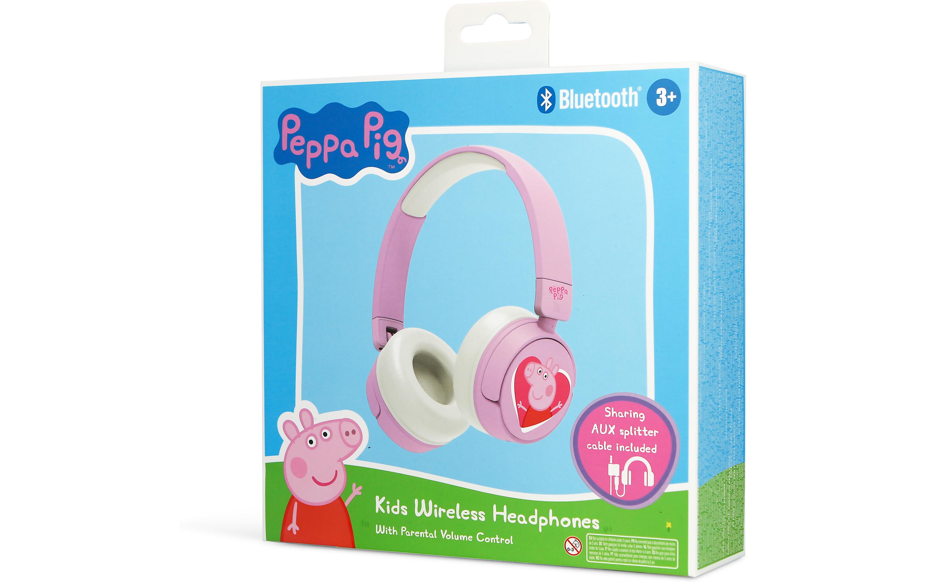 Peppa Pig kabellose Kopfhörer für KinderBluethooth Kopfhörer